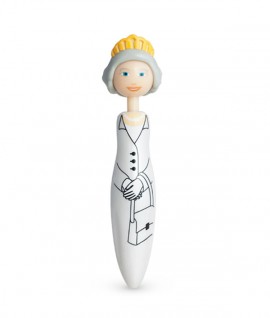 Colormotion - Character pen - Queen - White