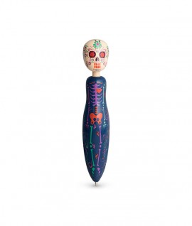 Colormotion - Character Pen - Mexican Skull - Blue