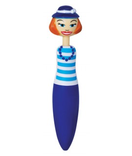 Character Pen - Fashion Lady (Blue)