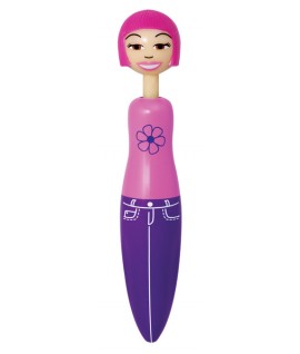 Character Pen - Fashion Lady (Pink)