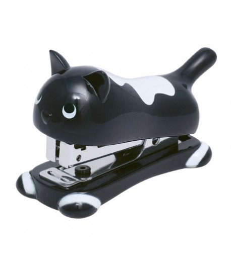 Mini Stapler - Animals - Cat (Black)